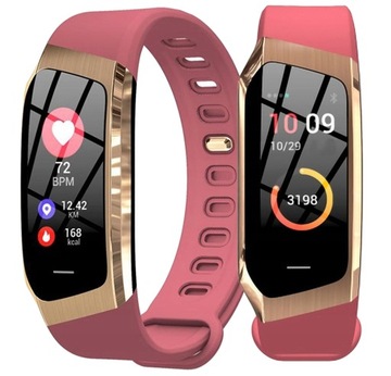ZEGAREK SMARTWATCH SMARTBAND SPORTOWY PRO PULS SPORT DAMSKI FIT SMS OPASKA