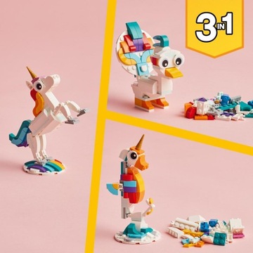 LEGO CREATOR Волшебный единорог 3 в 1 31140