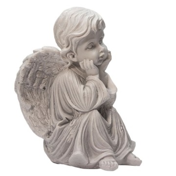 ПЛАСТИКОВАЯ ФИГУРКА АНГЕЛА ДЛЯ МОГИЛЫ АНГЕЛ ДЛЯ МОГИЛЫ