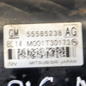 55585238 STARTÉR OPEL ZAFIRA TOURER C P12 2.0 CDTI 96KW