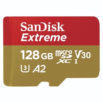 SanDisk microSDXC EXTREME 128 ГБ 190 МБ/с GoPro+DRON