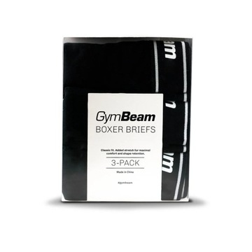 МУЖСКИЕ СПОРТИВНЫЕ БОКСЕРЫ ДЛЯ ФИТНЕСА, 3 КОМПЛЕКТА GymBeam XXL