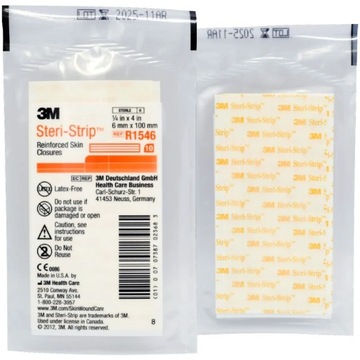 Paski do zamykania ran STERI STRIP białe 6x100mm białe
