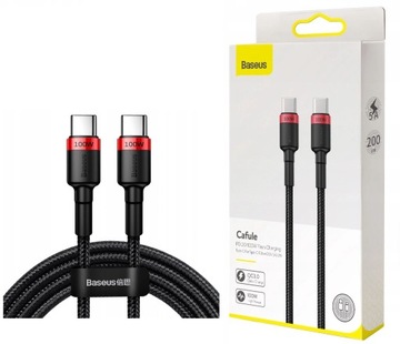 BASEUS KABEL USB-C TYPE-C PD 100W QUICK CHARGE 3.0