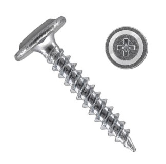 4,2x13 WKRĘTY DO METALU BLACHY UNIWERSALNE PODKŁADKOWE PŁASKIE 100 szt
