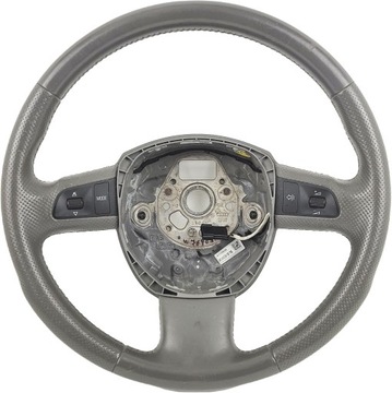 AUDI A6 C6 Q7 A8 D3 KIEROWNICA 3 RAMIENNA SZARA 4F0419091DF