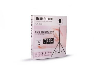 КОЛЬЦЕВАЯ ЛАМПА 60ВТ КОЛЬЦЕВАЯ СВЕТОДИОДНАЯ СЕЛФИ-МАКИЯЖ