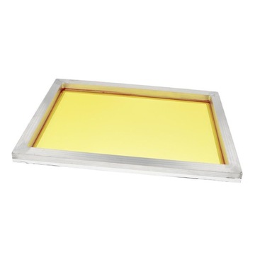 Рамка для трафаретной печати 6х120 белая.