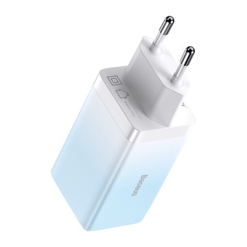 СЕТЕВОЕ ЗАРЯДНОЕ УСТРОЙСТВО BASEUS 2x USB TYP C 1x USB 65W МОЩНЫЙ БЛОК ПИТАНИЯ ДЛЯ НОУТБУКА
