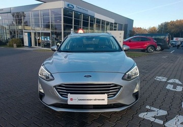 Ford Focus IV Kombi 1.5 EcoBlue 120KM 2020 Ford Focus 1.5 EcoBlue 120KM Titanium P. Winter SalonPL SerwisASO FV23 Gwa, zdjęcie 9