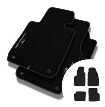 Velurové koberce Performance Premium pro Fiat 500 od roku 2020