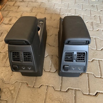 RENAULT CAPTUR II PODŁOKIETNIK TUNEL ŚRODKOWY SCHOWEK KUBKI USB 969308198R