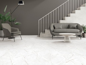 GRES PRIME VALENCIA СЕРЕБРЯНО-СЕРАЯ НАПОЛЬНАЯ НАСТЕННАЯ ПЛИТКА 60x60 ГЛЯНЦЕВАЯ