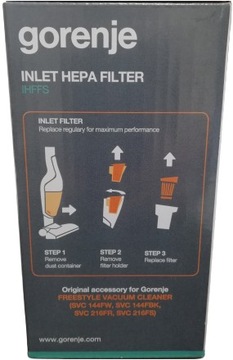 HEPA-фильтр для вертикального пылесоса GORENJE