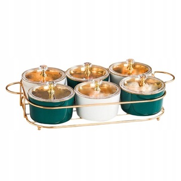 Nordic Food Server typ A - 3 zielone 3 białe