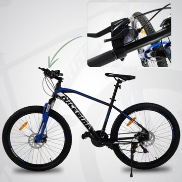 ГОРНЫЙ ВЕЛОСИПЕД SHIMANO MTB 26, 21 ПЕРЕДАЧА, 2 ДИСКА SHIMANO, РАМА 18 ДЮЙМОВ, КОЛЕСА 26 ДЮЙМОВ