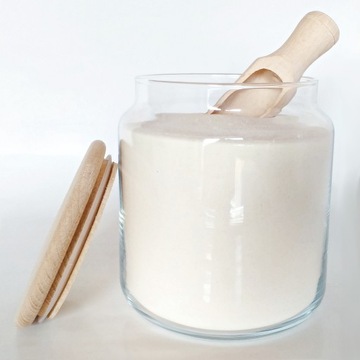 совок, лопаточка, деревянный совочек для сыпучих продуктов, ЭКО, 10 см