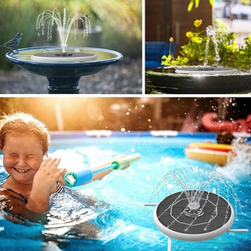 СОЛНЕЧНЫЙ ФОНТАН, НАСОС ДЛЯ ПРУДА, ПЛАВАЮЩИЙ ФОНТАН, НАСОС ДЛЯ ПРУДА, ВАННЫ