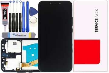 ORYGINAŁ WYŚWIETLACZ Z RAMKA DO HUAWEI MATE 20 LITE LCD ŁATWY MONTAŻ