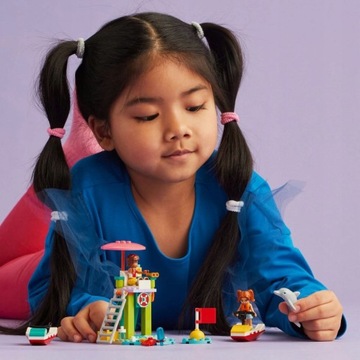 LEGO FRIENDS Plażowy skuter wodny 42623 delfin zestaw na prezent torba