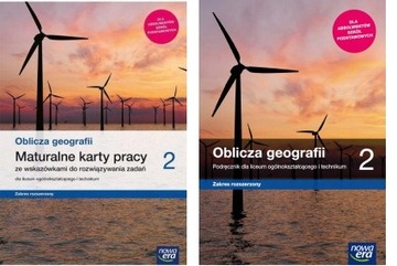 OBLICZA GEOGRAFII 2 LO PODRĘCZ + KARTY ROZSZ 2020
