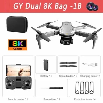 Dla Xiaomi Mini V88 Drone 8K 5G GPS profesjonalna fotografia lotnicza HD