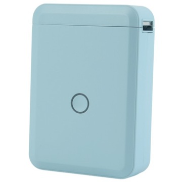 Синий мини-термопринтер этикеток Niimbot D110 с приложением