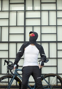 Kurtka rowerowa ROCKBROS 3i1odpinana kamizelka 4XL