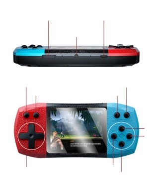 МИНИ-ПОРТАТИВНАЯ КОНСОЛЬ GAME BOY MARIO ANGRY TETRIS