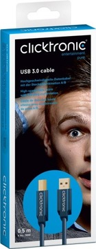 USB A/B 3.0 5 Гб SuperSpeed ​​Кабель 0,5 м