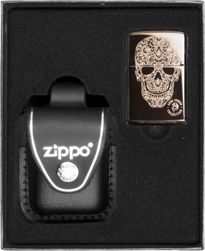 Zestaw ZIPPO Zapalniczka ANNE STOKES SKULL prezentowy*nr3