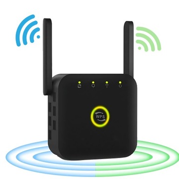 WZMACNIACZ SYGNAŁU WIFI 300MBPS REPEATER AP WPS ROUTER DWIE ANTENY 2.4GHZ