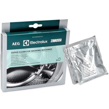Środek do czyszczenia wnętrza pralek ELECTROLUX Super Clean 2 saszetki