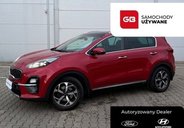Kia Sportage IV SUV 1.6 T-GDI 177KM 2018 Kia Sportage 1.6 T-GDi 177KM M6 Wersja L Salon PL ASO 1.6 Benzyna 177KM