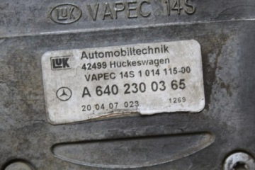 ВАКУУМНЫЙ НАСОС A6402300365 W169 2.0 CDI