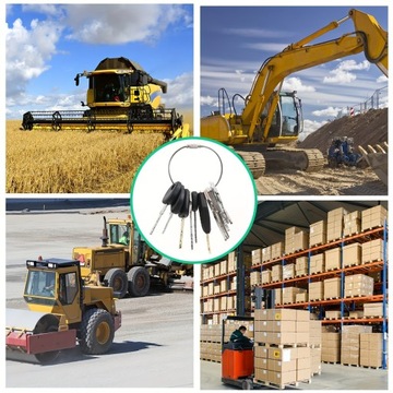 Набор ключей для строительной техники, набор ключей для экскаваторов из 18 предметов