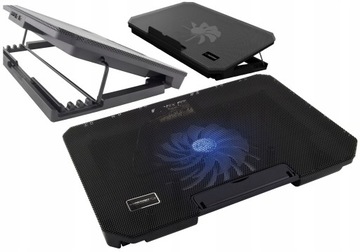 ОХЛАЖДАЮЩАЯ ПОДСТАВКА ДЛЯ 15,6-ДЮЙМОВОГО НОУТБУКА SAMUM