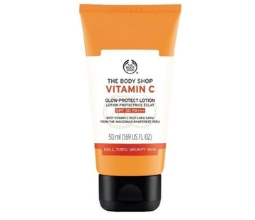 THE BODY SHOP Vitamin C Glow Protect Lotion Krem ochronny z filtrem SPF 30