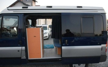 Ford Transit V 2003 Ford Transit 2.0D Kamper 7- Osobowy Klima Podnoszone lozko Sprowadzony, zdjęcie 29