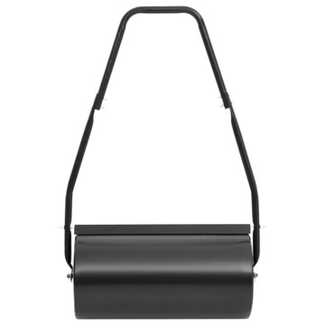 Каток газонный с ручкой, черный, 42 л, железо и сталь