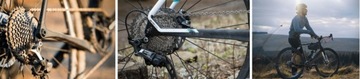 Задний переключатель Shimano Deore SL-M5100, 11 скоростей. зажим