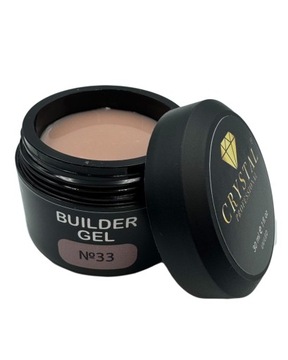 Builder Gel #33 CRYSTAL PROFESSIONAL, 30ml żel budujący