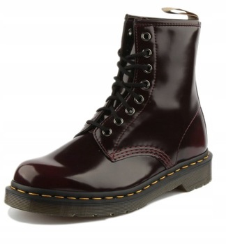 Borki Dr Martens Vegan1460 Cherry Red roz.42