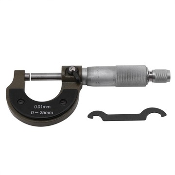 MIKROMETRY 0-25mm/0.01mm ZESTAW MIKROMETR BOX