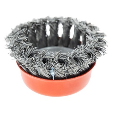 ЩЕТКА-ПУГОВИНКА ДЛЯ ШЛИФАТОРА ВИТАЯ ПРОВОЛОКА 75м