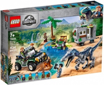 Lego 75935 JURASSIC WORLD Starcie z barionyksem po