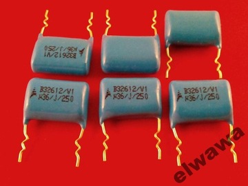 Kondensator fol. 360nF 250V 5% R15 MKP EPCOS 20szt