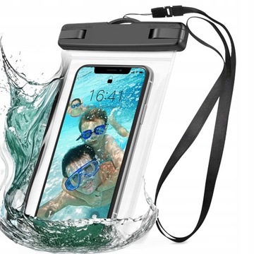 ETUI WODOODPORNE ochronne NA TELEFON PLAŻĘ DOKUMENTY basenowe DO TELEFONU