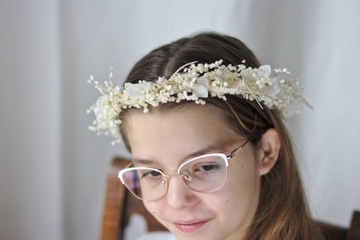 Венок для причастия № 1 НАТУРАЛЬНЫЕ СУШЕННЫЕ РАСТЕНИЯ.