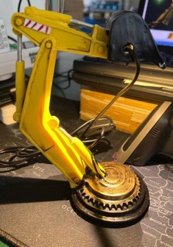 НАСТОЛЬНАЯ ЛАМПА СВЕТОДИОДНАЯ ТЕПЛЫЙ СВЕТ - ЭКСКАВАТОР